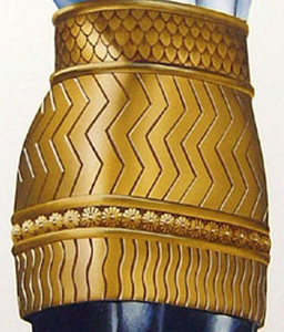 Belly and Thighs of Brass